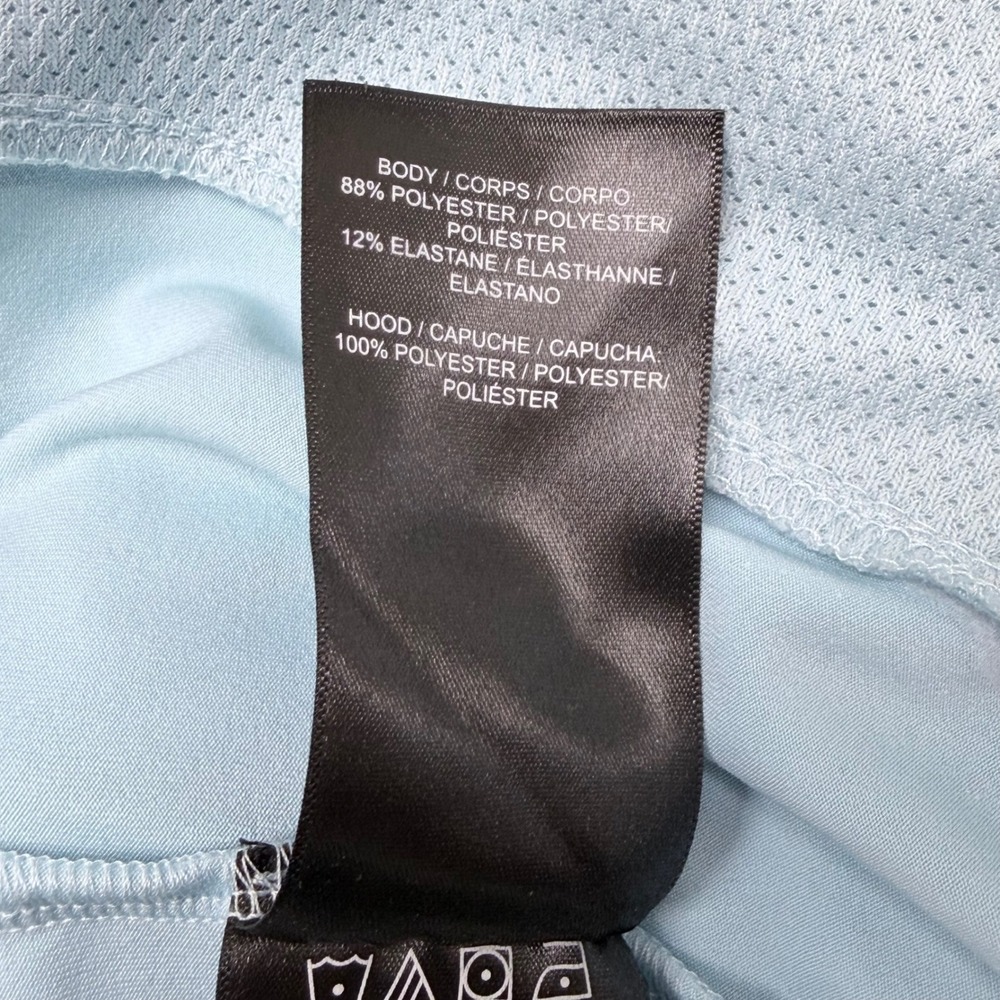 Hurley Exist Full Zip Performance Jacket Sea Haze Blue Small NWT HSP24VMJ-1182 - Picture 9 of 9